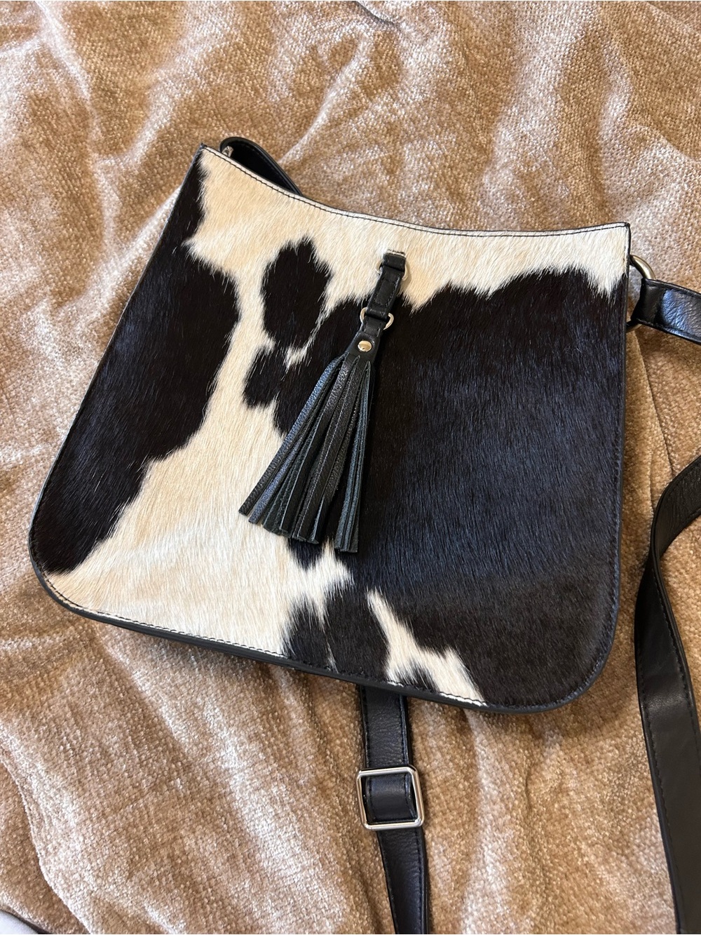 Cowhide Leather Cross Body Bag